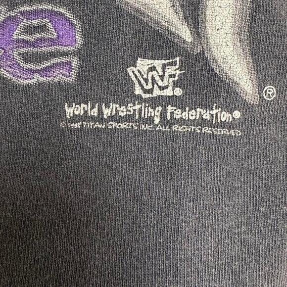 Vintage 1998 Undertaker Buried Alive WWF Shirt - Picture 5 of 8